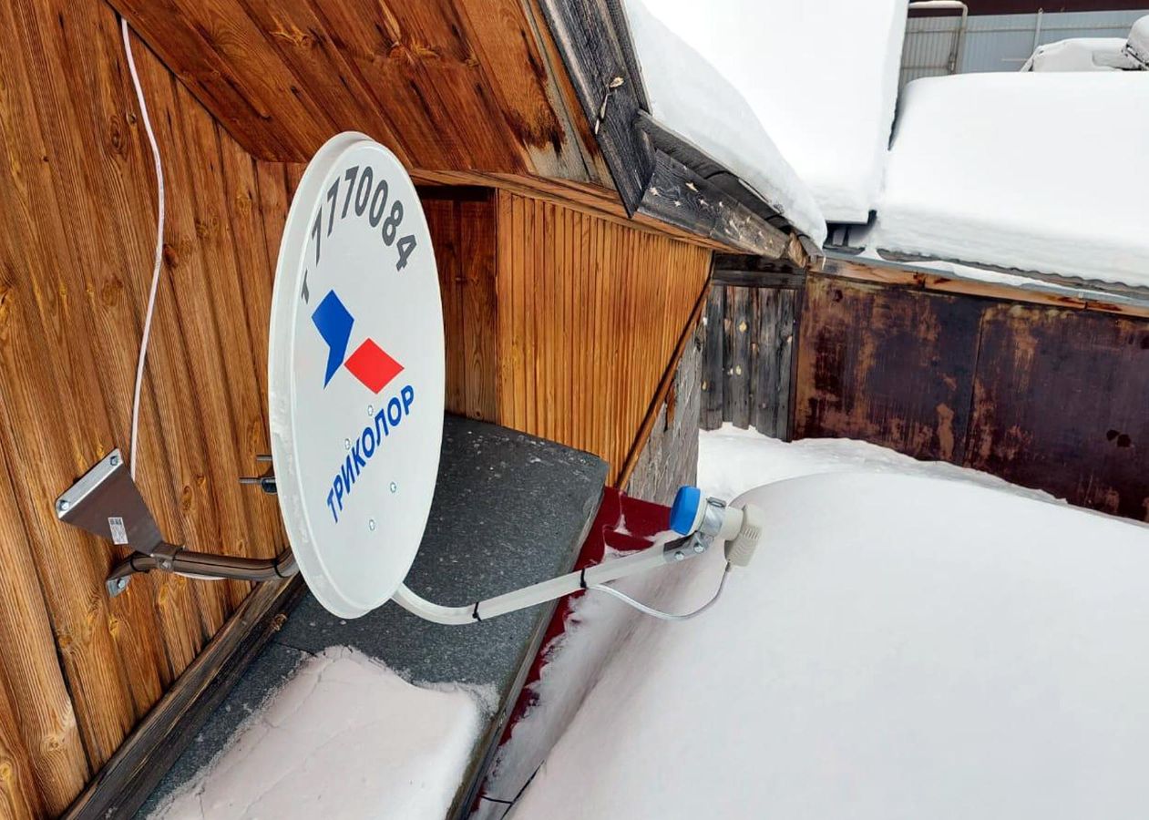 Установка спутникового телевидения Триколор - Пьянково, Свердловская область