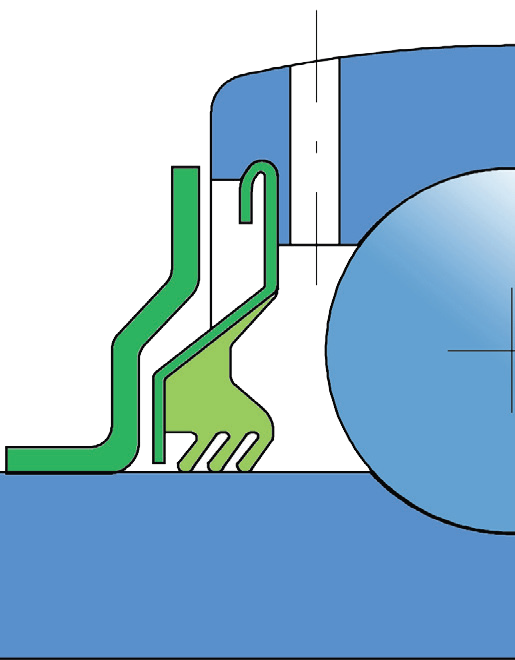 Схема уплотнения 2TB (FKL)