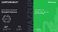 Сертификат Wazzup "WABA. Всё что вы хотели знать"