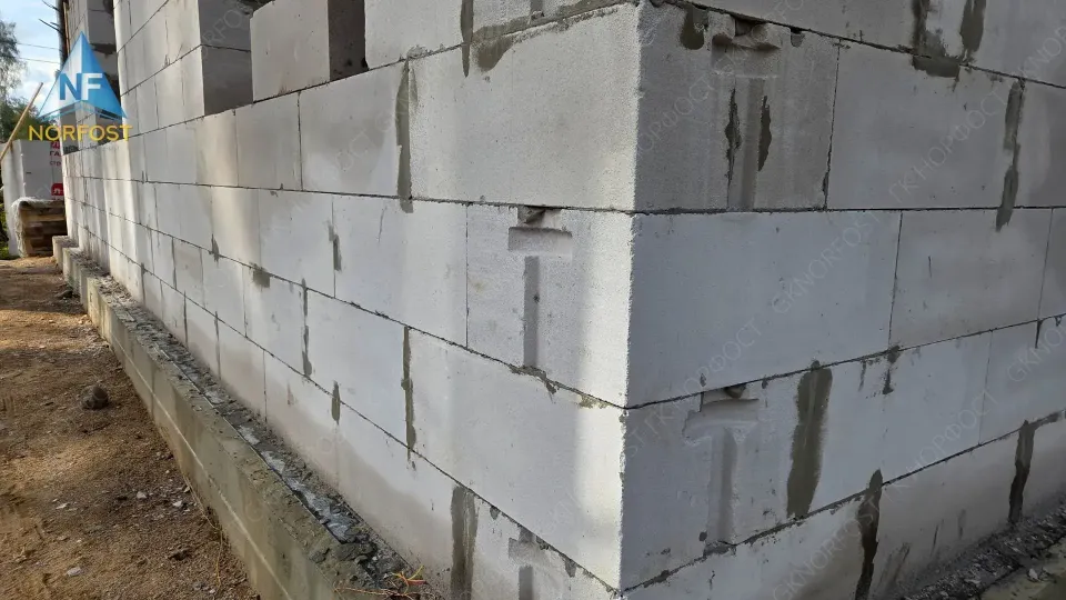 Строительство дома из газобетонных блоков в СПб