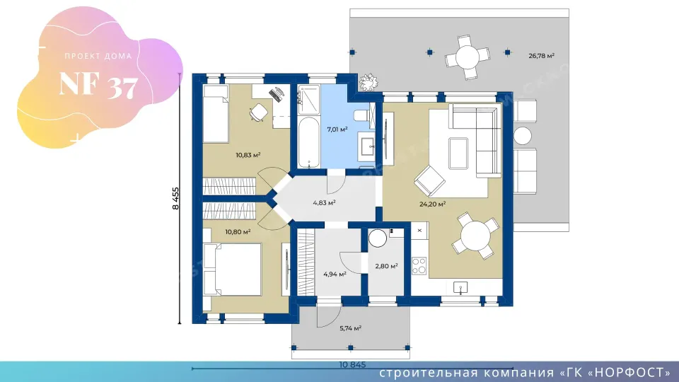 NF 01 - планировка дома