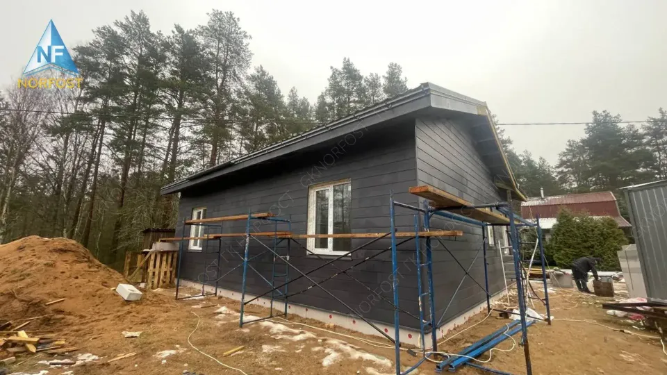 Строительство одноэтажного дома