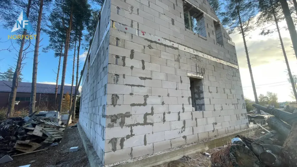 Строительство дома из газобетонных блоков в СПб