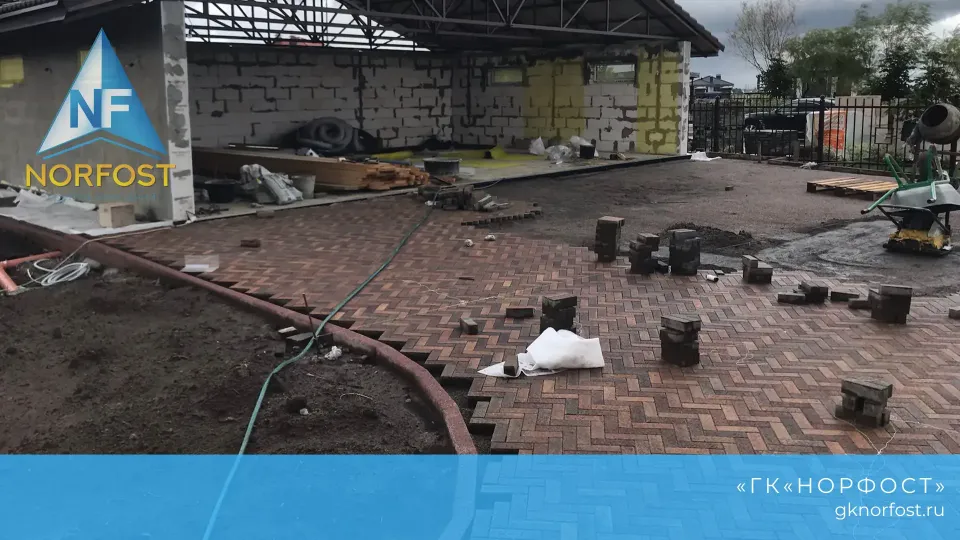 Строительство навеса для автомобиля