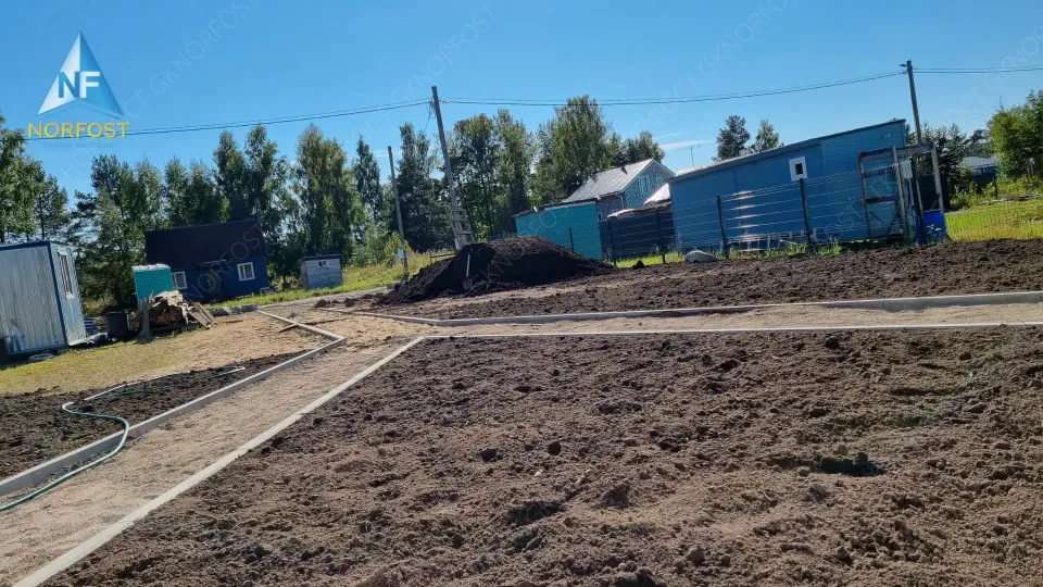 Благоустройство земельного участка