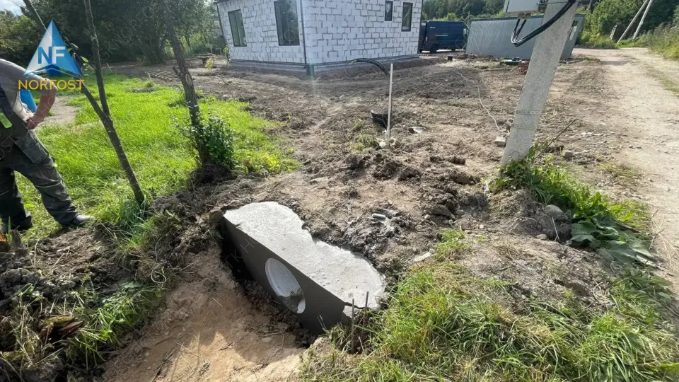Строительство одноэтажного дома Barnhouse