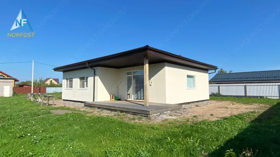 Строительство одноэтажного дома по проекту NF 94