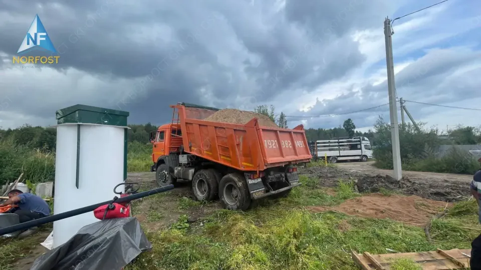 Строительство одноэтажного дома Barnhouse