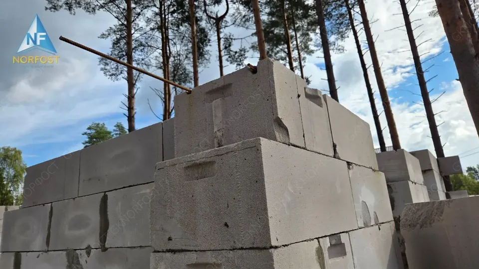 Строительство дома из газобетонных блоков в СПб