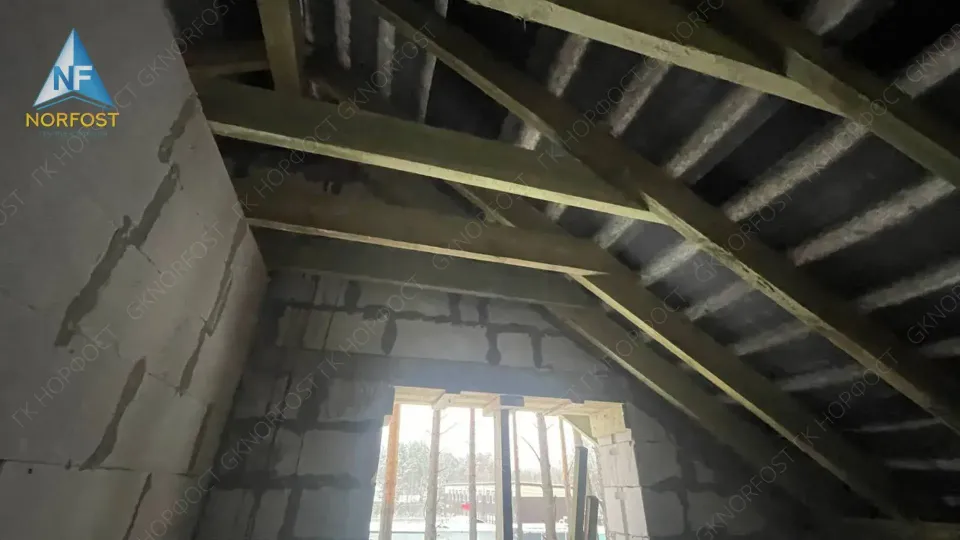 Строительство дома из газобетонных блоков в СПб