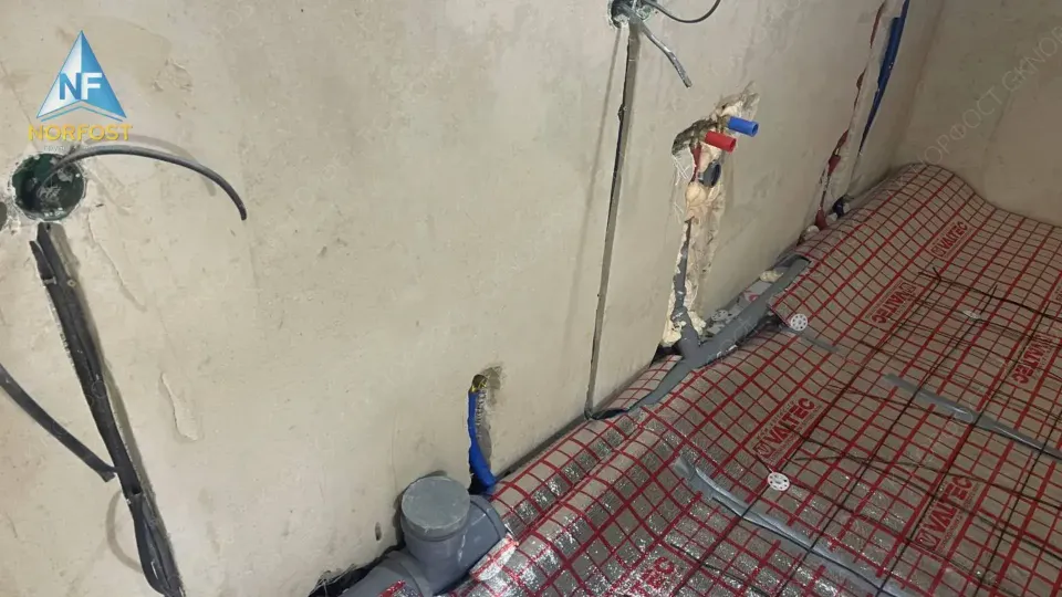 Строительство дома из газобетонных блоков в СПб NF 01