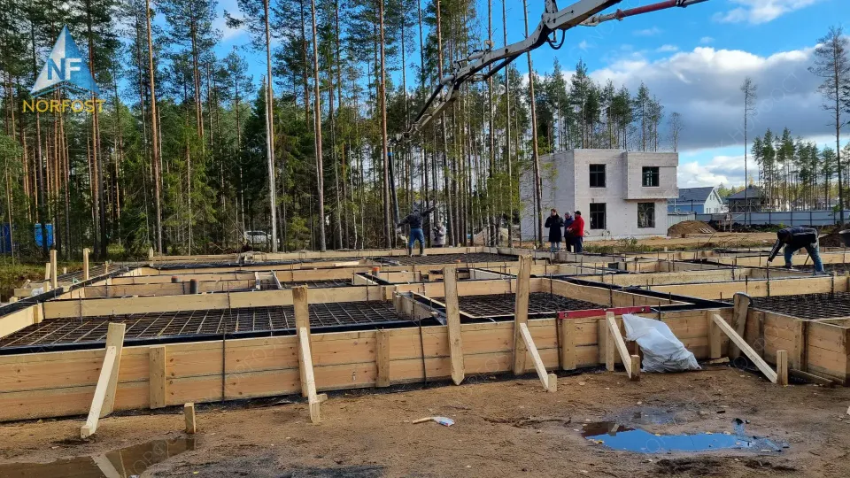 Строительство одноэтажного дома в Агалатово