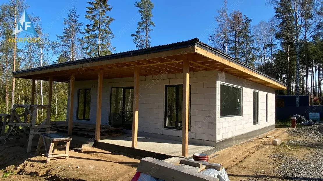 Строительство дома в Ленинградской области