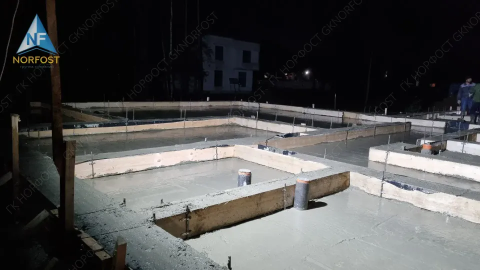 Строительство одноэтажного дома в Агалатово