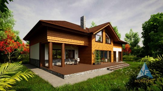 Проект дома NF 206