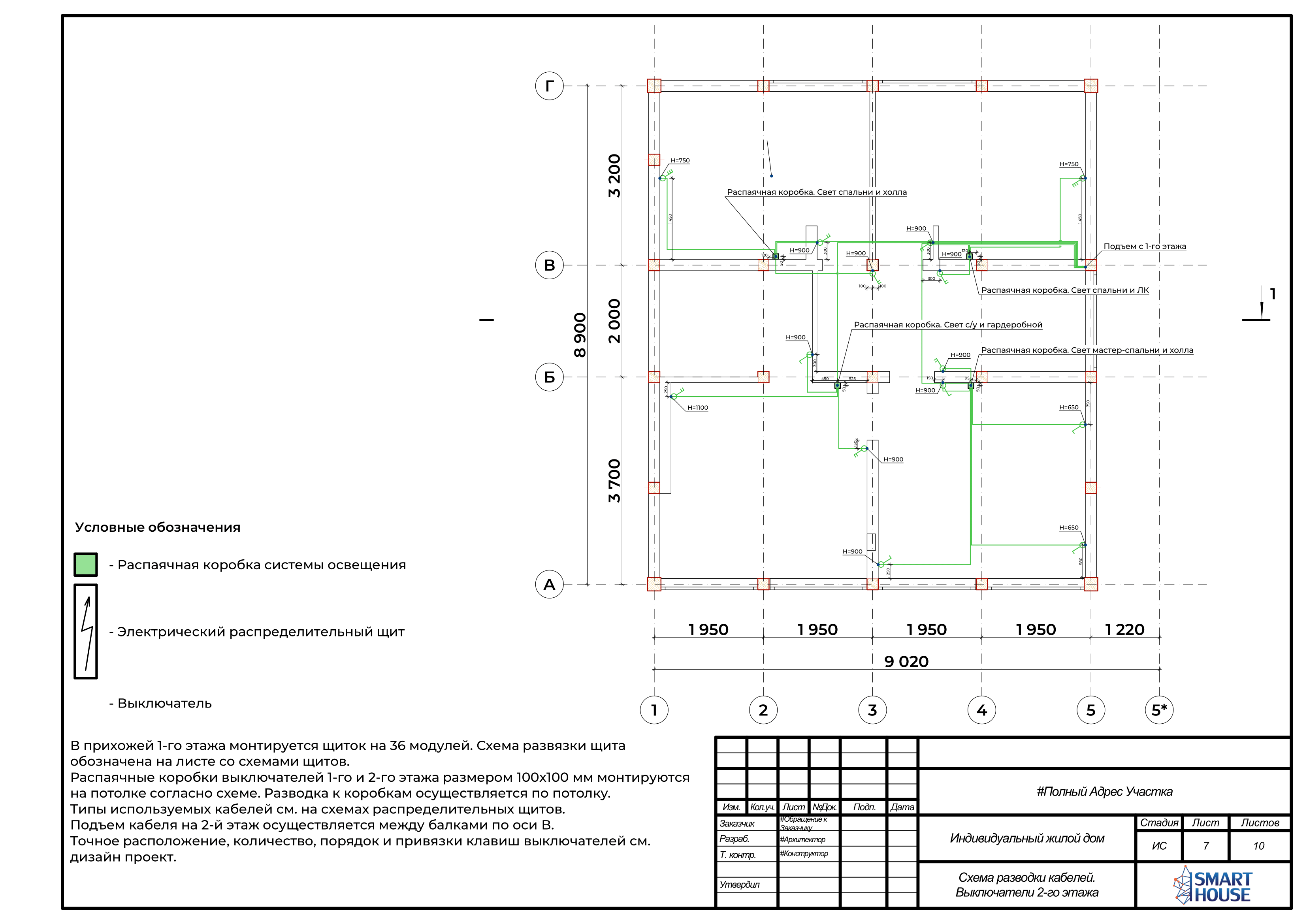 Проект инженерных систем | Электрические сети