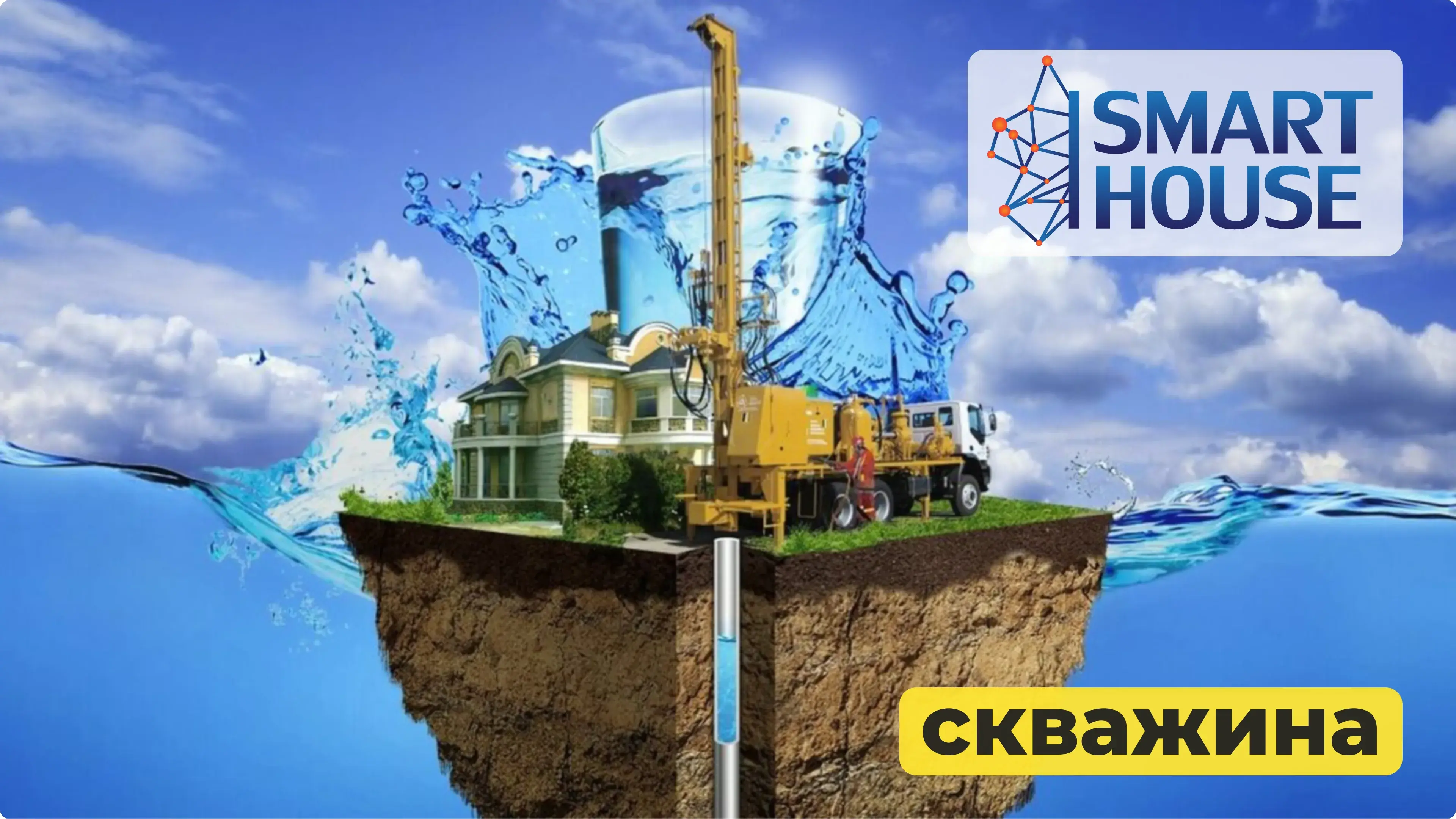 Бурение и обустройство скважины на воду