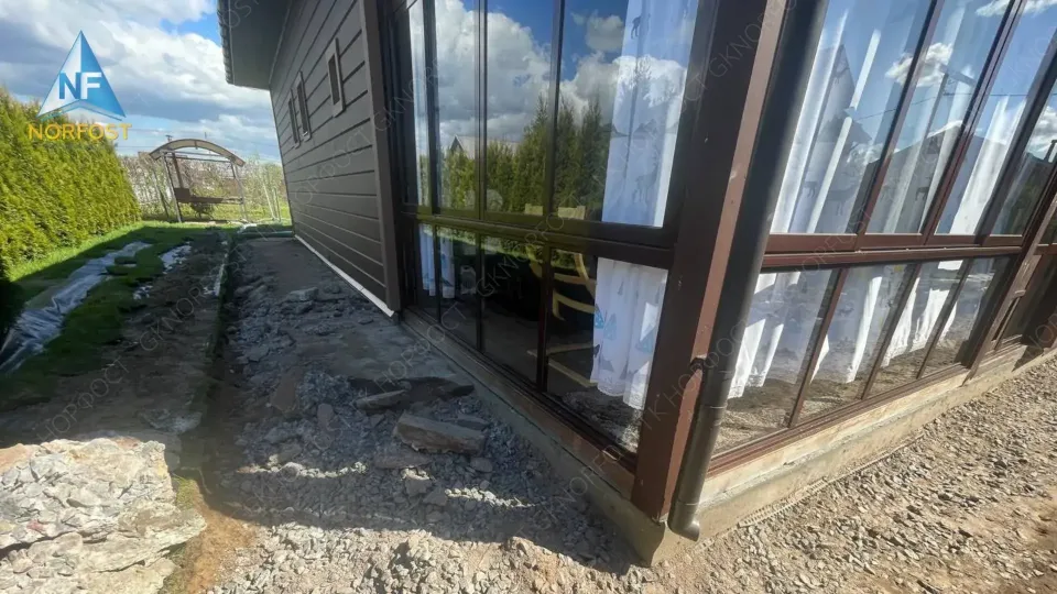 Благоустройство земельного участка в КП Дружное