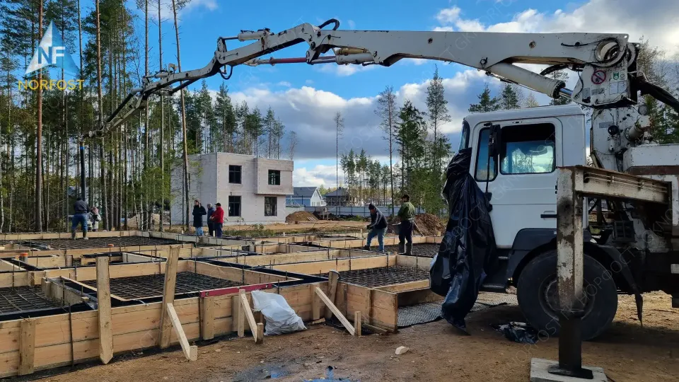 Строительство одноэтажного дома в Агалатово