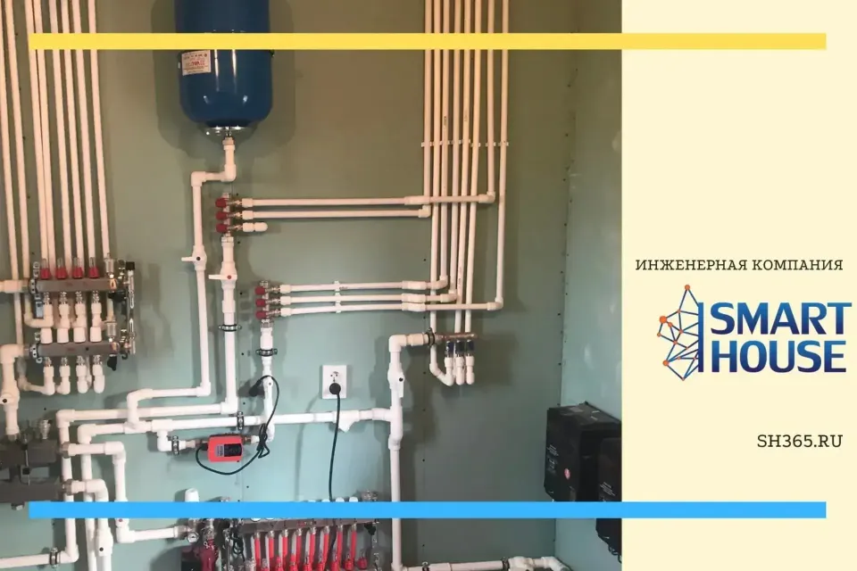 Устройство инженерных сетей в частном доме под ключ