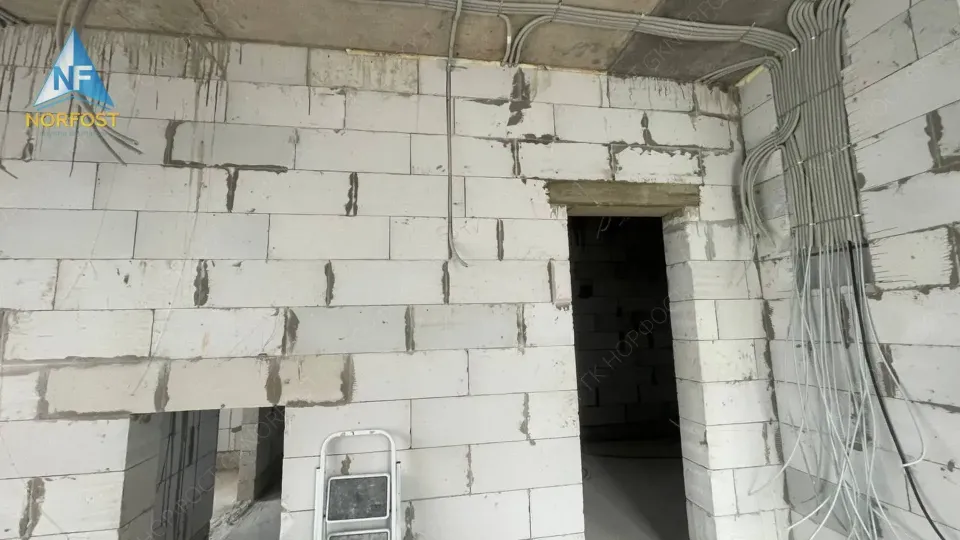 Строительство дома из газобетона с плоской кровлей