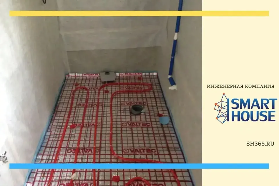 Устройство инженерных сетей в каркасном частном доме на две семьи в Санкт-Петербурге