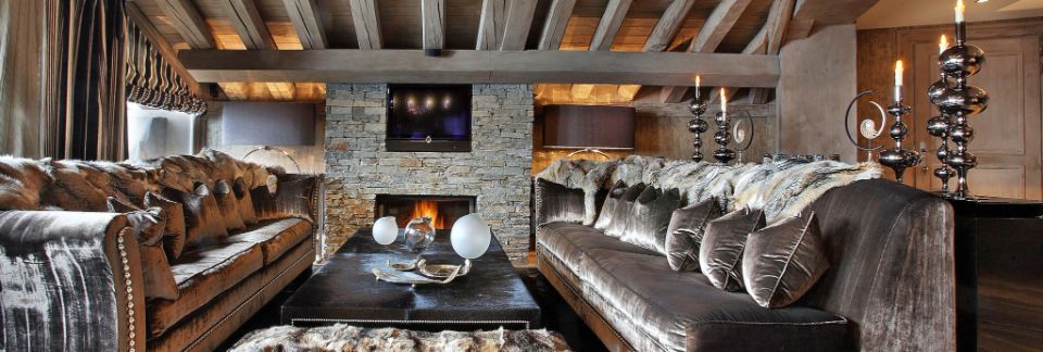 Интерьер в доме шале