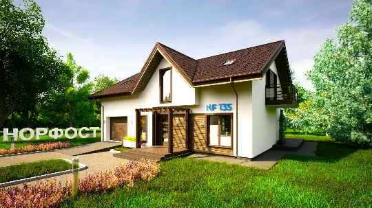 Проект дома NF 135