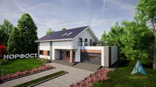 Проект дома NF 203