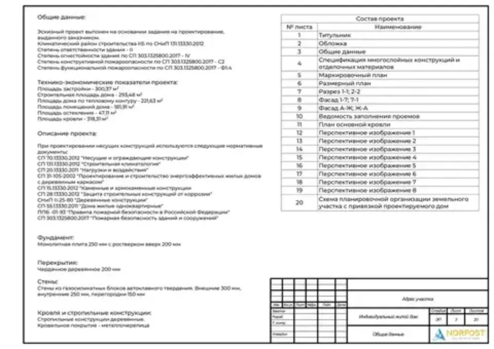архитектурный проект