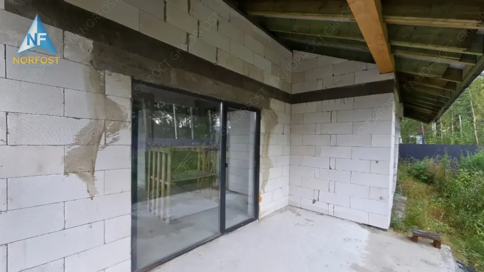 Строительство дома по проекту NF 01