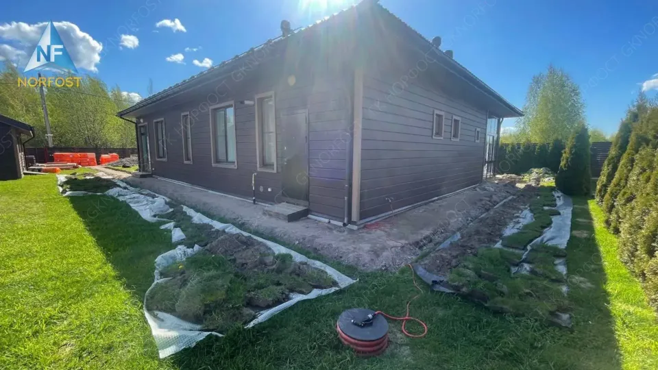 Благоустройство земельного участка в КП Дружное