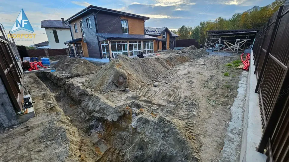 Строительство двухэтажного дома в Мурманске