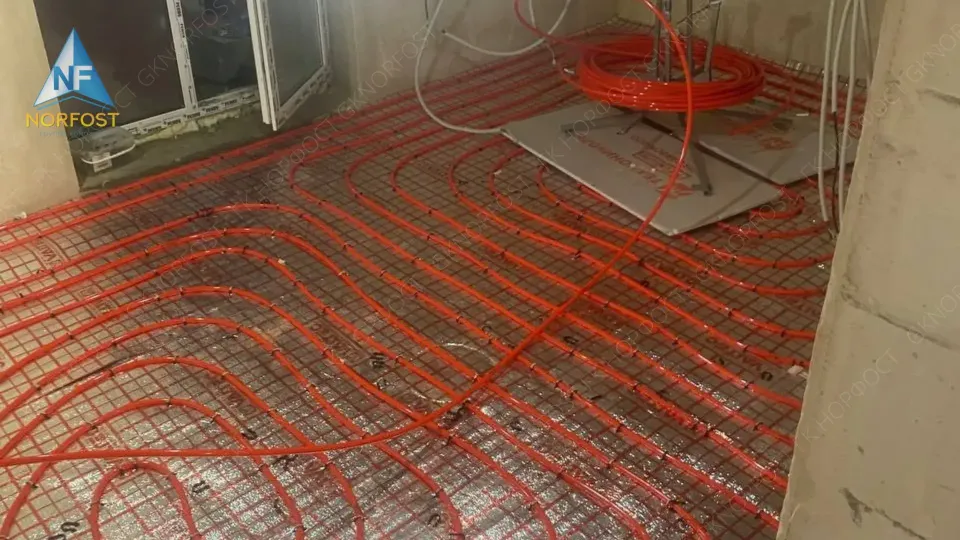 Строительство дома из газобетонных блоков в СПб NF 01