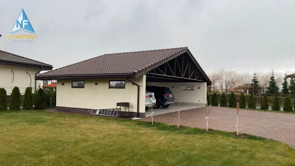 Строительство навеса для автомобиля