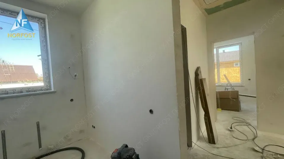 Строительство одноэтажного дома Barnhouse