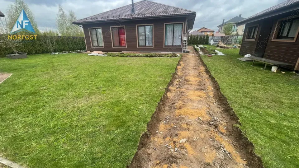 Благоустройство земельного участка в КП Дружное