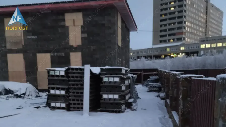 Строительство двухэтажного дома в Мурманске