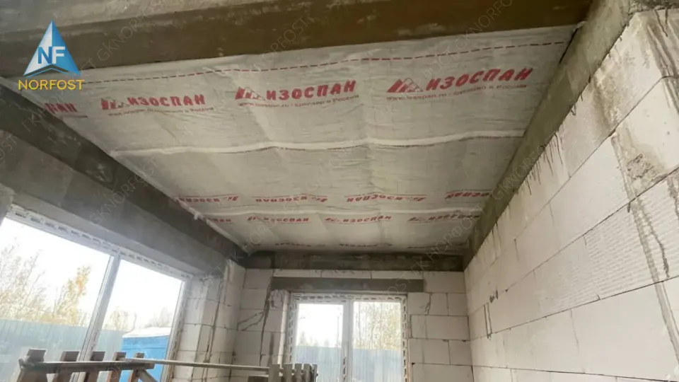 Строительство дома по проекту NF 01