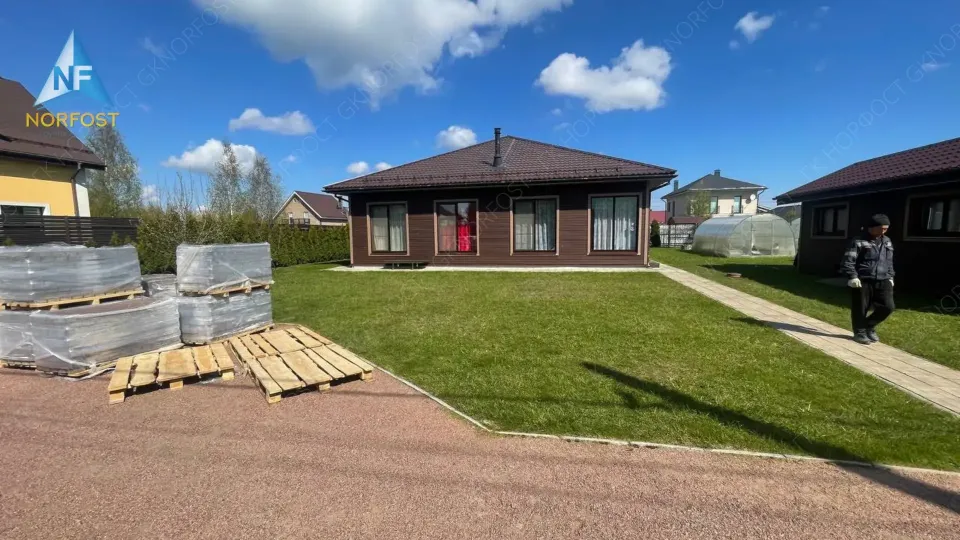 Благоустройство земельного участка в КП Дружное