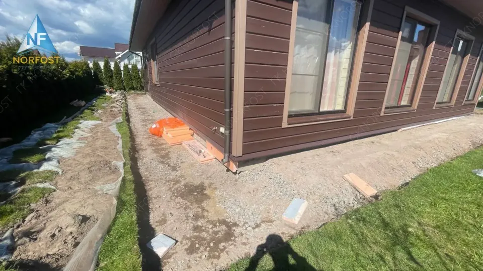 Благоустройство земельного участка в КП Дружное