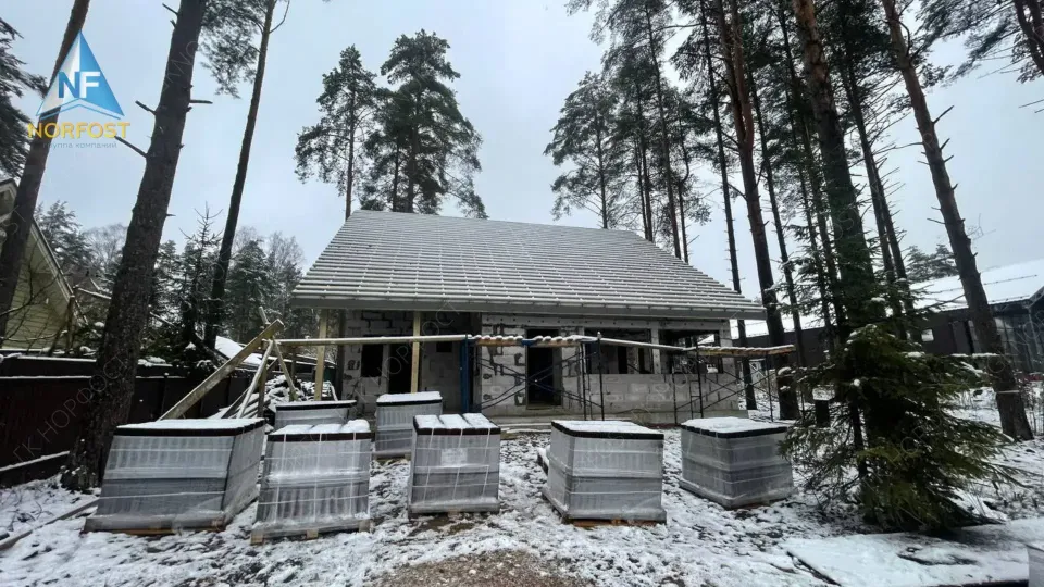 Строительство дома из газобетонных блоков в СПб