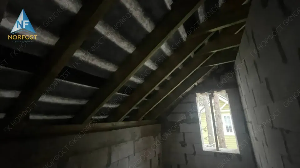 Строительство дома из газобетонных блоков в СПб