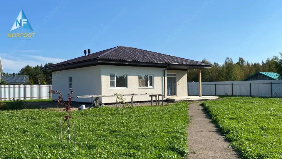 Строительство одноэтажного дома по проекту NF 94