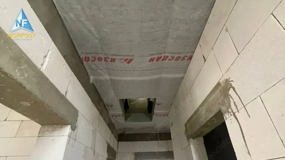 Строительство дома по проекту NF 01