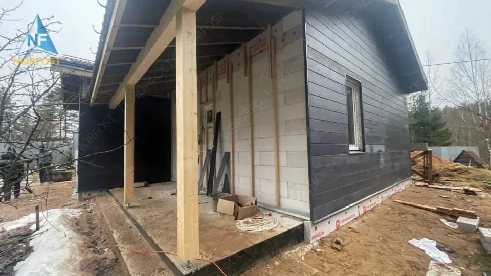 Строительство одноэтажного дома