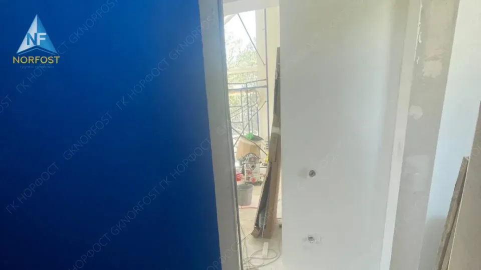 Строительство одноэтажного дома Barnhouse