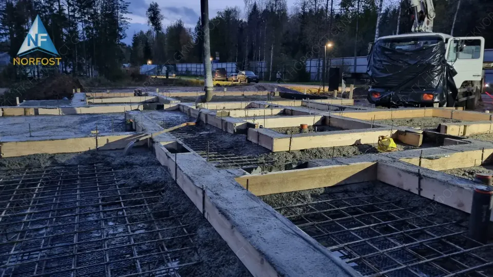 Строительство одноэтажного дома в Агалатово