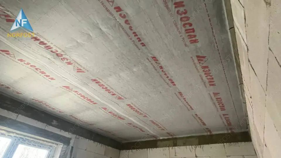 Строительство дома по проекту NF 01