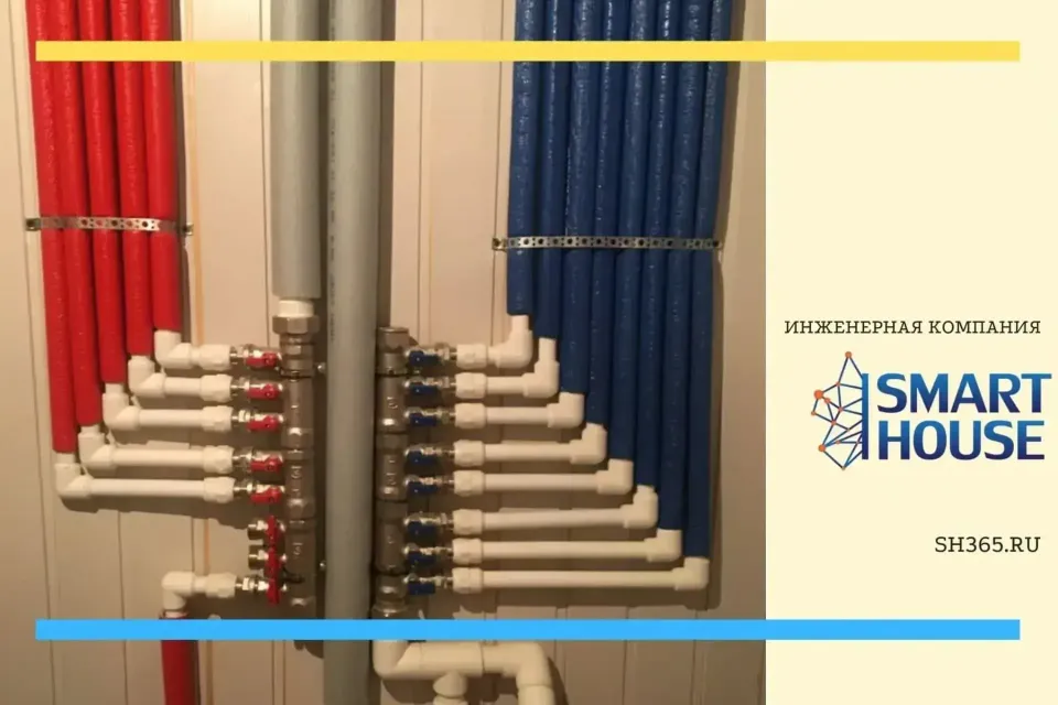 Устройство инженерных сетей в каркасном частном доме с мансардой в коттеджном поселке